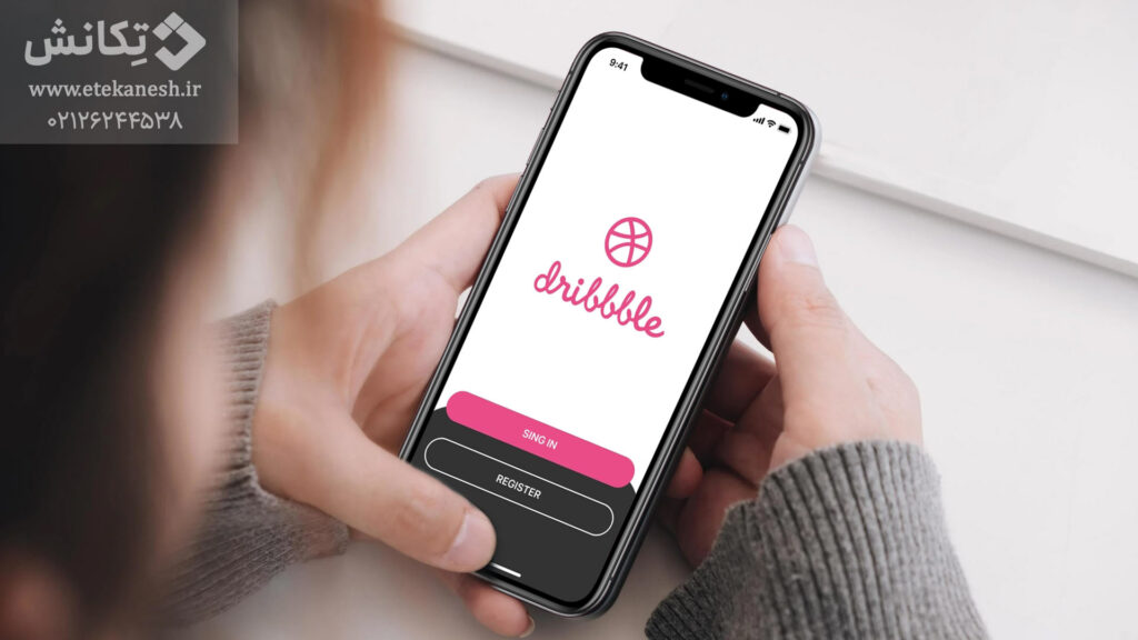 سایت فریلنسری dribbble